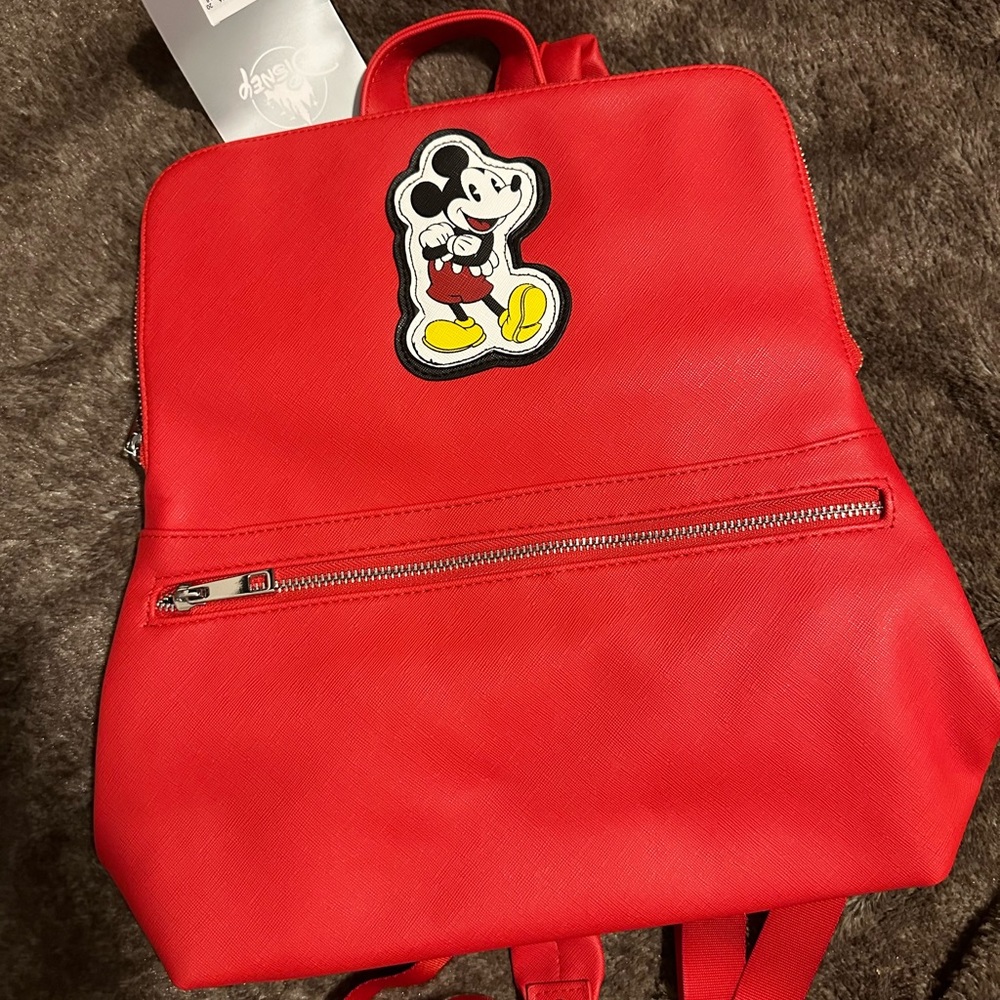 DISNEY - BRAND NEW, with tags. Red backpack